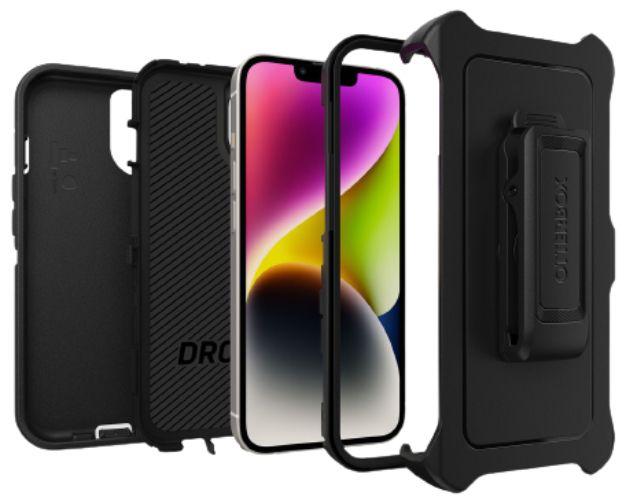 Otterbox Defender Series Phone Case for iPhone 14/13 - Black