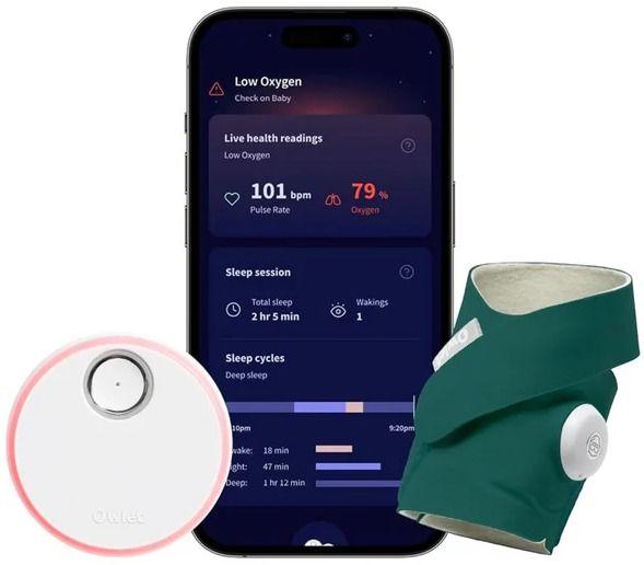 Refurbished Owlet Dream Sock Smart Baby Monitor - Reebelo Canada