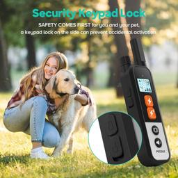 PECOLE Dog Training Waterproof Collar with Remote