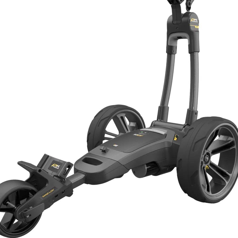 PowaKaddy CT10 GPS Electric Golf Trolley - Premium Gun Metal