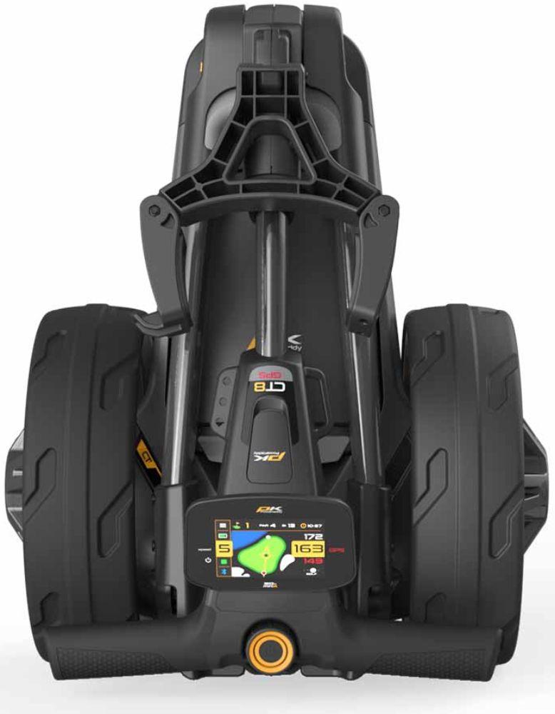 PowaKaddy CT8 GPS Electric Trolley - Gun Metal