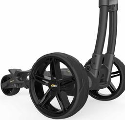 PowaKaddy FX3 Electric Trolley - Stealth Black with Gun Metal Trim