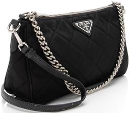 Prada Quilted Tessuto Impuntu Crossbody
