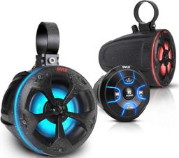 Pyle 2-Way Waterproof Off-Road Speakers PLUTV48KBTR