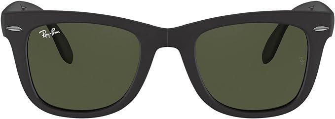 Ray-Ban RB4105 Folding Wayfarer Square Sunglasses