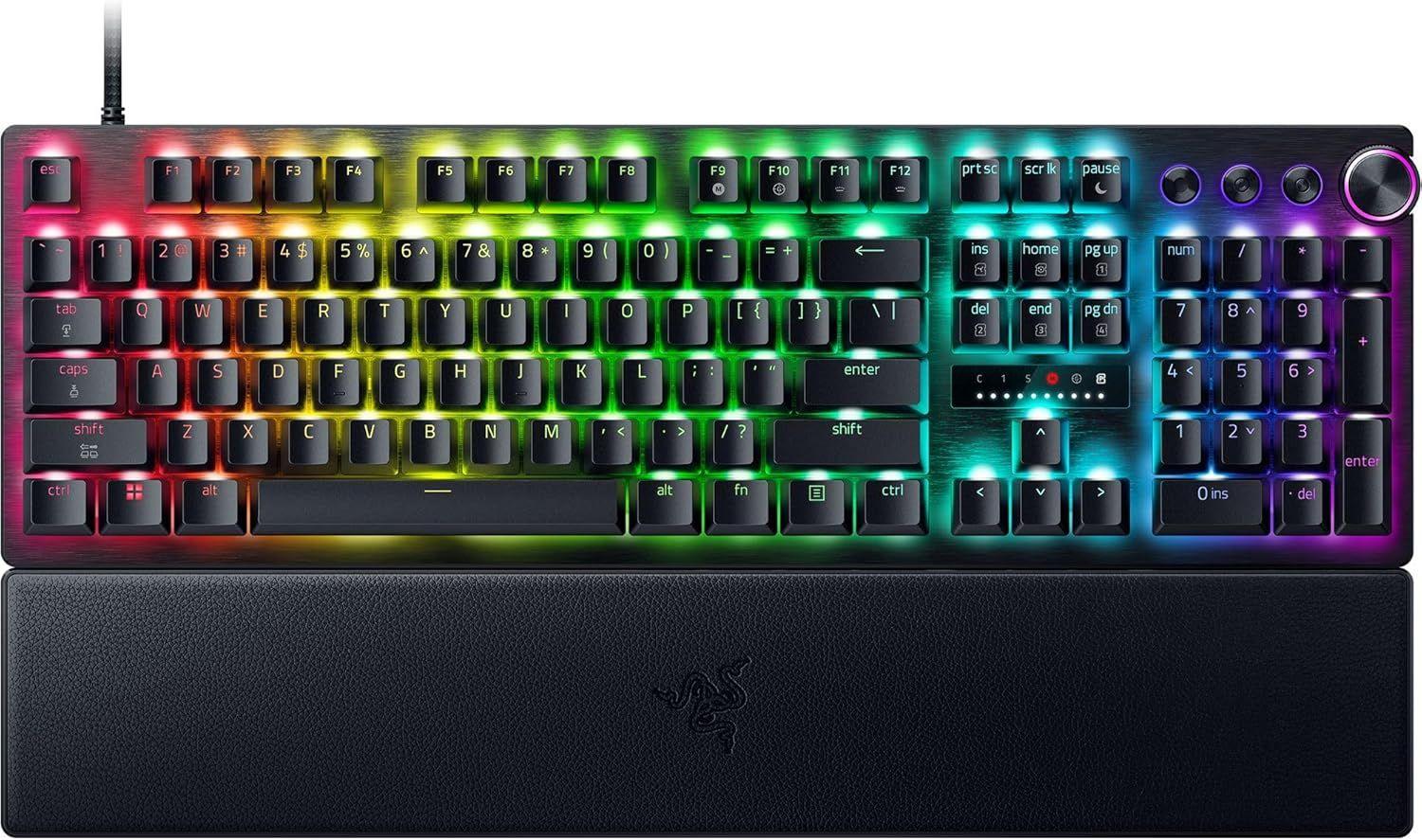 Refurbished Razer Huntsman V3 Pro Full Size 8KHz Gaming Keyboard - Reebelo Canada