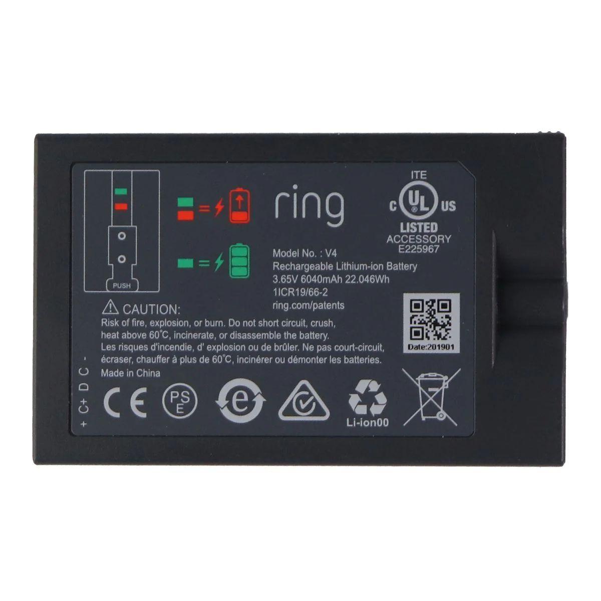 Ring (V4) Rechargeable 6040mAh Battery Pack