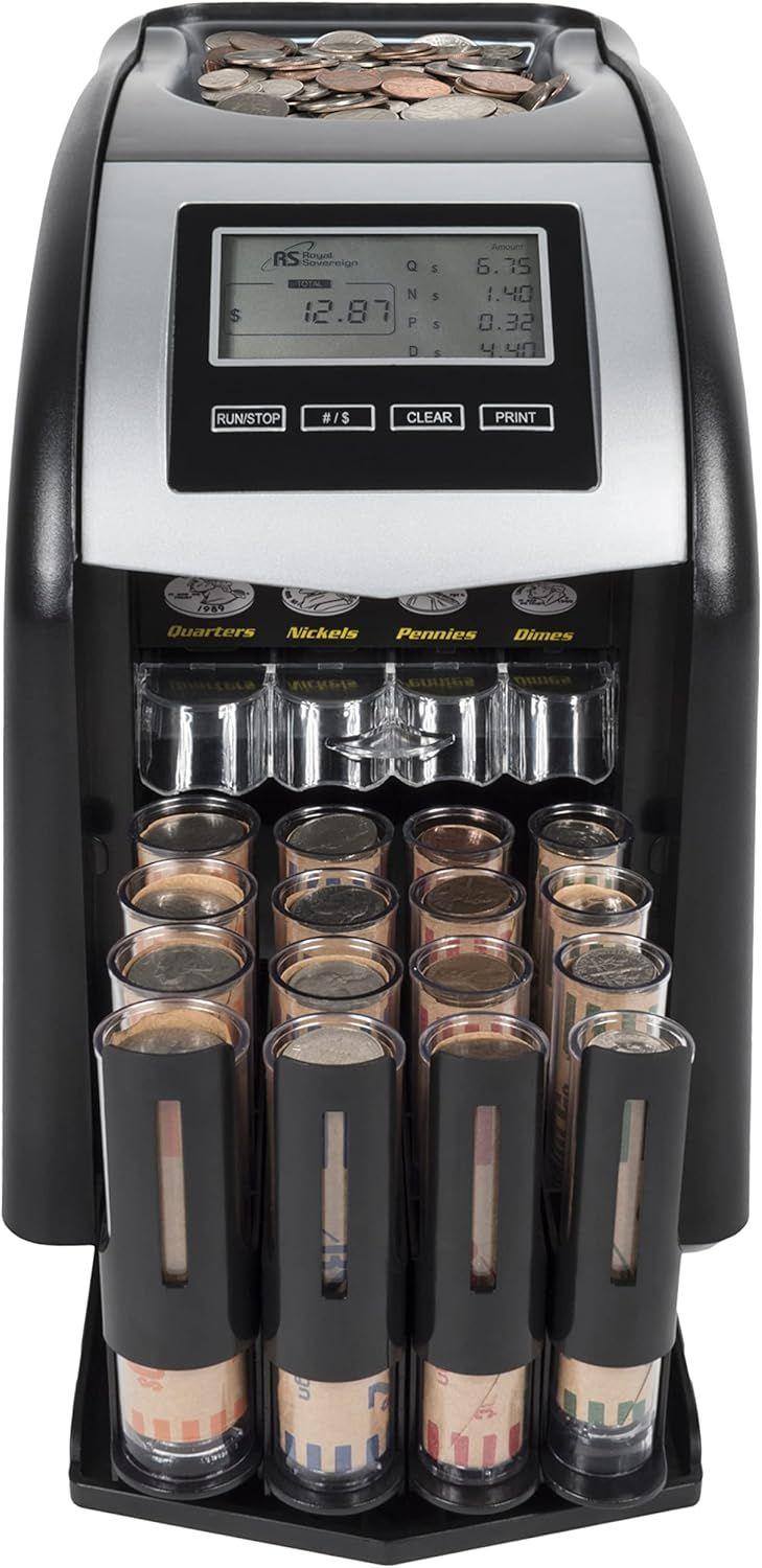 Royal Sovereign Digital 4-Row Electric Coin Sorter