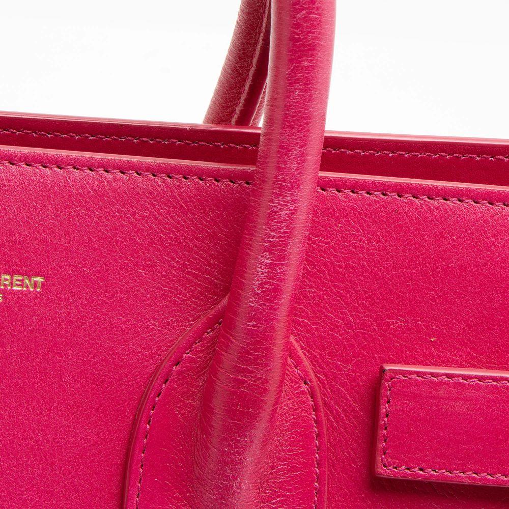 Saint Laurent Calfskin Sac De Jour Small Tote