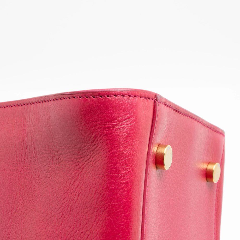 Saint Laurent Calfskin Sac De Jour Small Tote