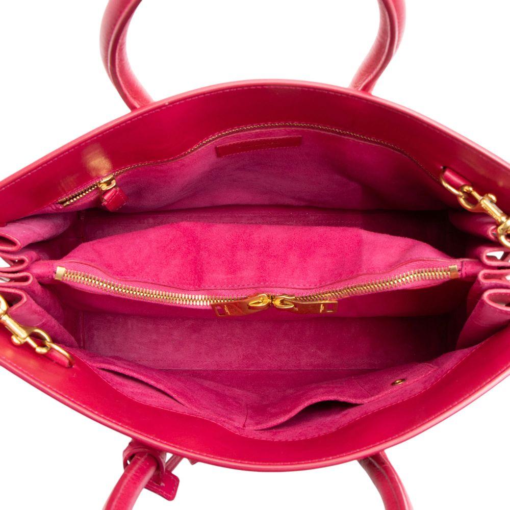 Saint Laurent Calfskin Sac De Jour Small Tote