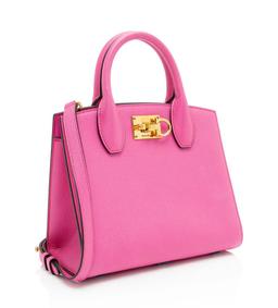 Salvatore Ferragamo Calfskin Studio Small Tote