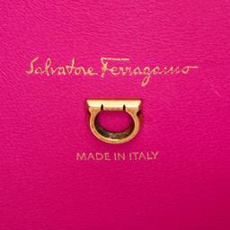 Salvatore Ferragamo Calfskin Studio Small Tote