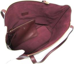 Salvatore Ferragamo Gancini Leather Tote Bag