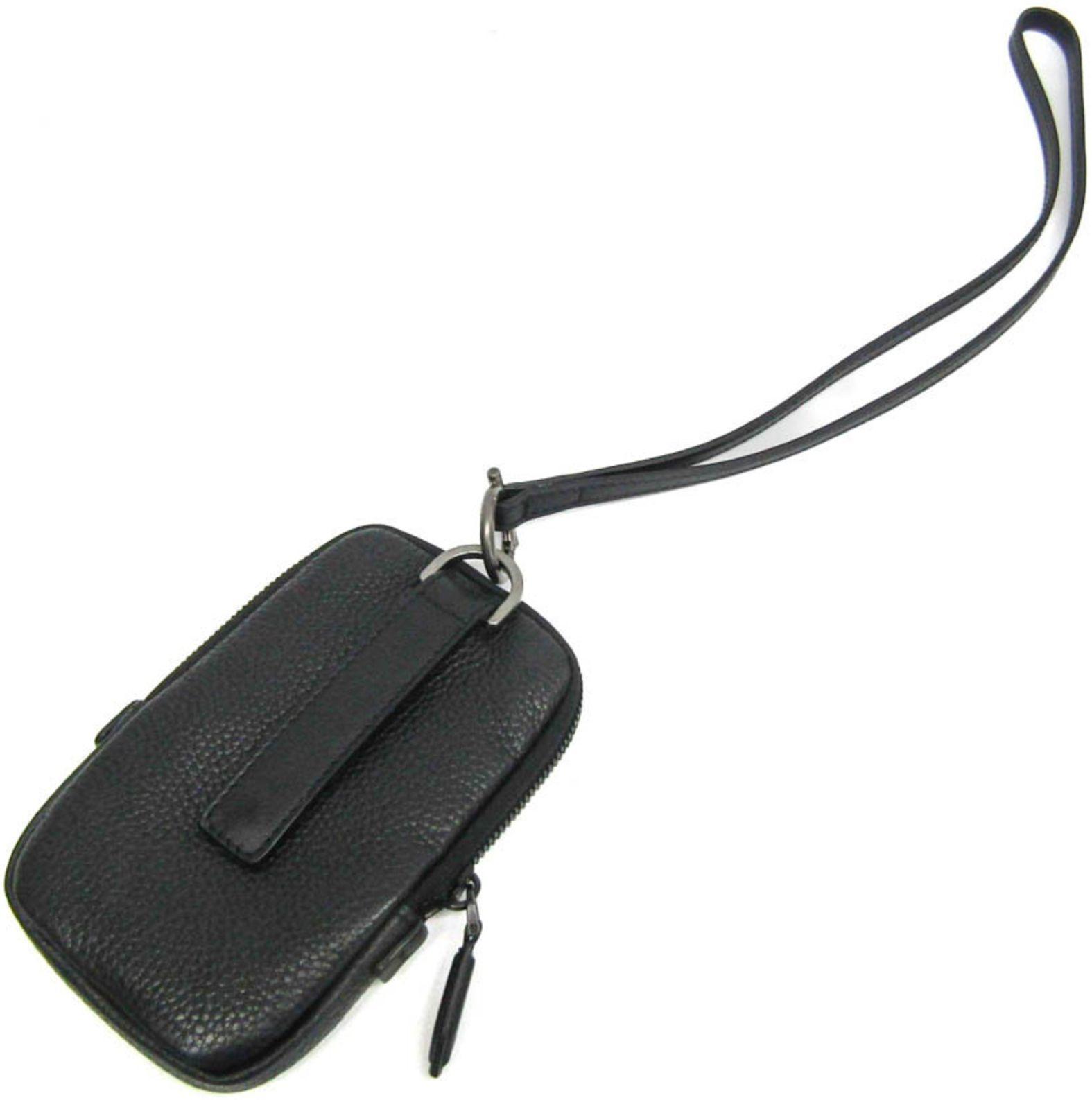 Refurbished Salvatore Ferragamo Leather Pouch - Reebelo Canada