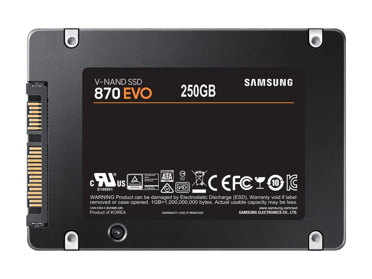 Refurbished Samsung 870 EVO SATA 2.5" Interval SSD - Reebelo Canada