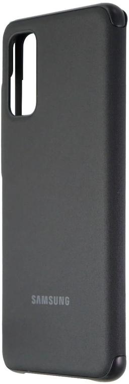 Samsung Clear View Cover Phone Case for Galaxy S20 - Black