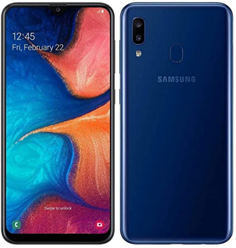 Galaxy A20 - 32GB - 2 Physical SIM - Deep Blue
