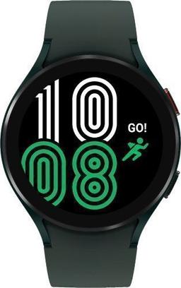 Samsung Galaxy Watch4 (Bluetooth + LTE) - 16GB - 44mm - Green Aluminum Case with Green Fluoroelastomer Sport Band