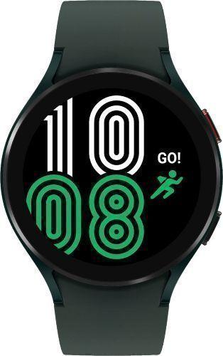 Samsung Galaxy Watch4 (Bluetooth + LTE) - 16GB - 44mm - Green Aluminum Case with Green Fluoroelastomer Sport Band