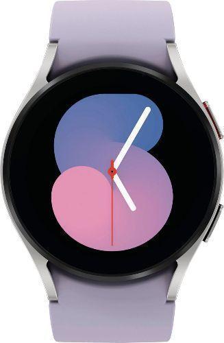 Samsung  Galaxy Watch5 - 16GB - Bluetooth - 40mm - Bora Purple - Aluminum - Purple - Sport Band - Hybrid Leather - Premium