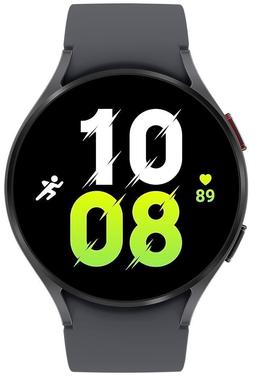 Samsung Galaxy Watch5 (Bluetooth) - 16GB - 44mm - Sapphire Aluminum Case with Graphite Fluoroelastomer Sport Band
