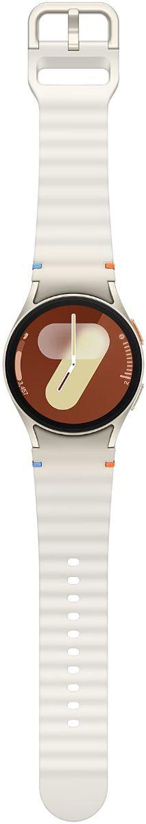 Galaxy Watch7 (Bluetooth + LTE) - 32GB - 40mm - Cream Aluminum Case with Cream Silicone Sport Band