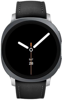 Galaxy Watch8 (Bluetooth + LTE) - 32GB - 44mm - Graphite Aluminum Case with Black Silicone Hybrid Band - Small/Medium Size