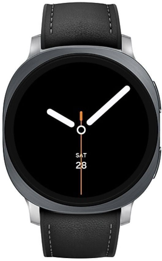 Galaxy Watch8 (Bluetooth + LTE) - 32GB - 44mm - Graphite Aluminum Case with Black Silicone Hybrid Band - Small/Medium Size