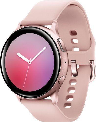 Samsung Galaxy Watch Active2 (Bluetooth) - 4GB - 44mm - Pink Gold Aluminum Case with Pink Fluoroelastomer Fluoroelastomer Strap