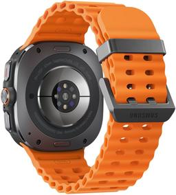 Galaxy Watch Ultra - 32GB - 47mm - Titanium Gray Titanium Case with Orange Silicone Marine Band