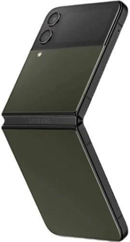Galaxy Z Flip4 256GB in Bespoke Edition (Black/Khaki/Khaki) in Acceptable condition