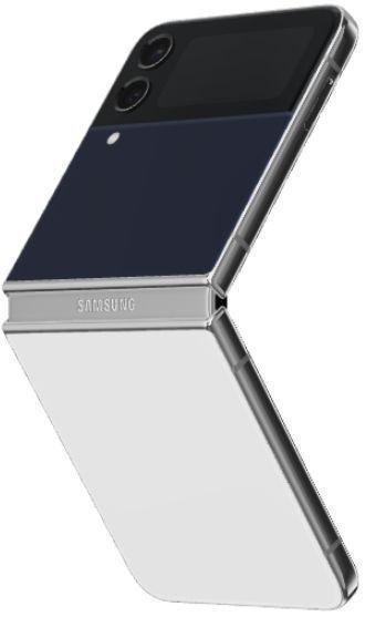 Galaxy Z Flip4 256GB in Bespoke Edition (Navy/Silver/White) in Good condition