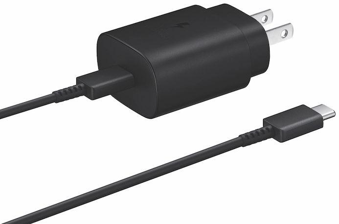 Samsung 25W USB-C Fast Charging Wall Charger - Black