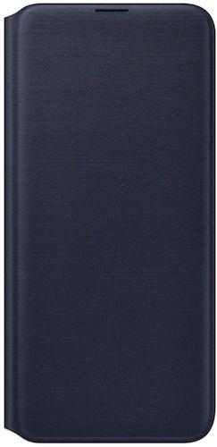 Samsung Wallet Cover Phone Case for Galaxy A20 - Black