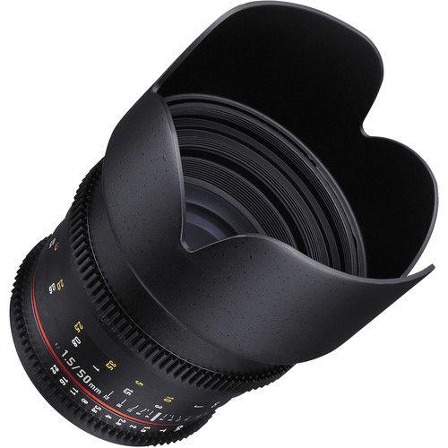 Samyang 50mm T1.5 VDSLR AS UMC Lens for MFT-Mount