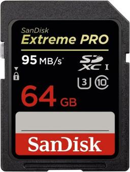 SanDisk Extreme PRO SDHC/SDXC UHS-I Memory Card (95MB/s)