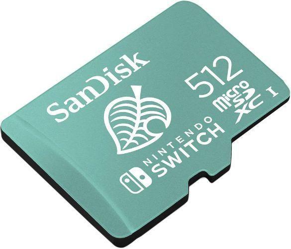 SanDisk microSDXC Card for Nintendo Switch - Green (512GB)