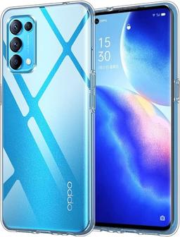 Shockproof Transparent Phone Case for OPPO Reno5