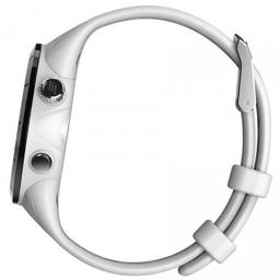 Shot Scope X5 GPS Golf Watch - 30.4mm - White ABS Plastic Case with White Silicone Silicone Band