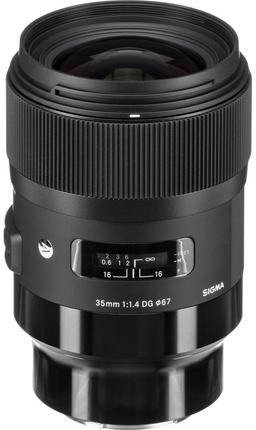 Sigma 35mm F1.4 DG HSM Art Lens for Sony E - Black