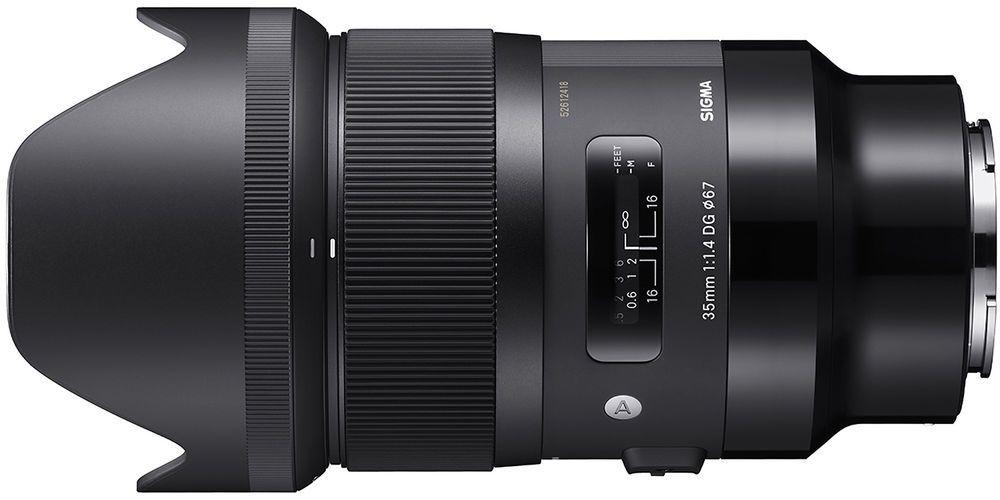 Sigma 35mm F1.4 DG HSM Art Lens for Sony E - Black