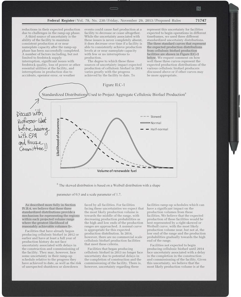 Sony DPT-RP1 Digital Paper 13.3"