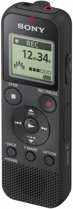 Sony ICD-PX370 Mono Digital Voice Recorder - Black
