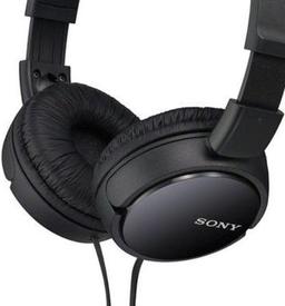 Sony MDR-ZX110 On-Ear Wired Headphones - Black