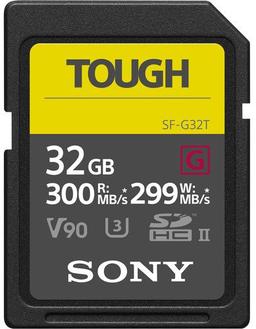 Sony SF-G Series Tough UHS-II SD Memory Card - 32GB - Black