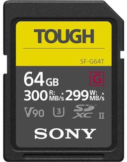Sony SF-G Series Tough UHS-II SD Memory Card - 32GB - Black