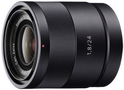 Sony Sonnar T* E 24mm F1.8 ZA E-mount Prime Camera Lens - Black