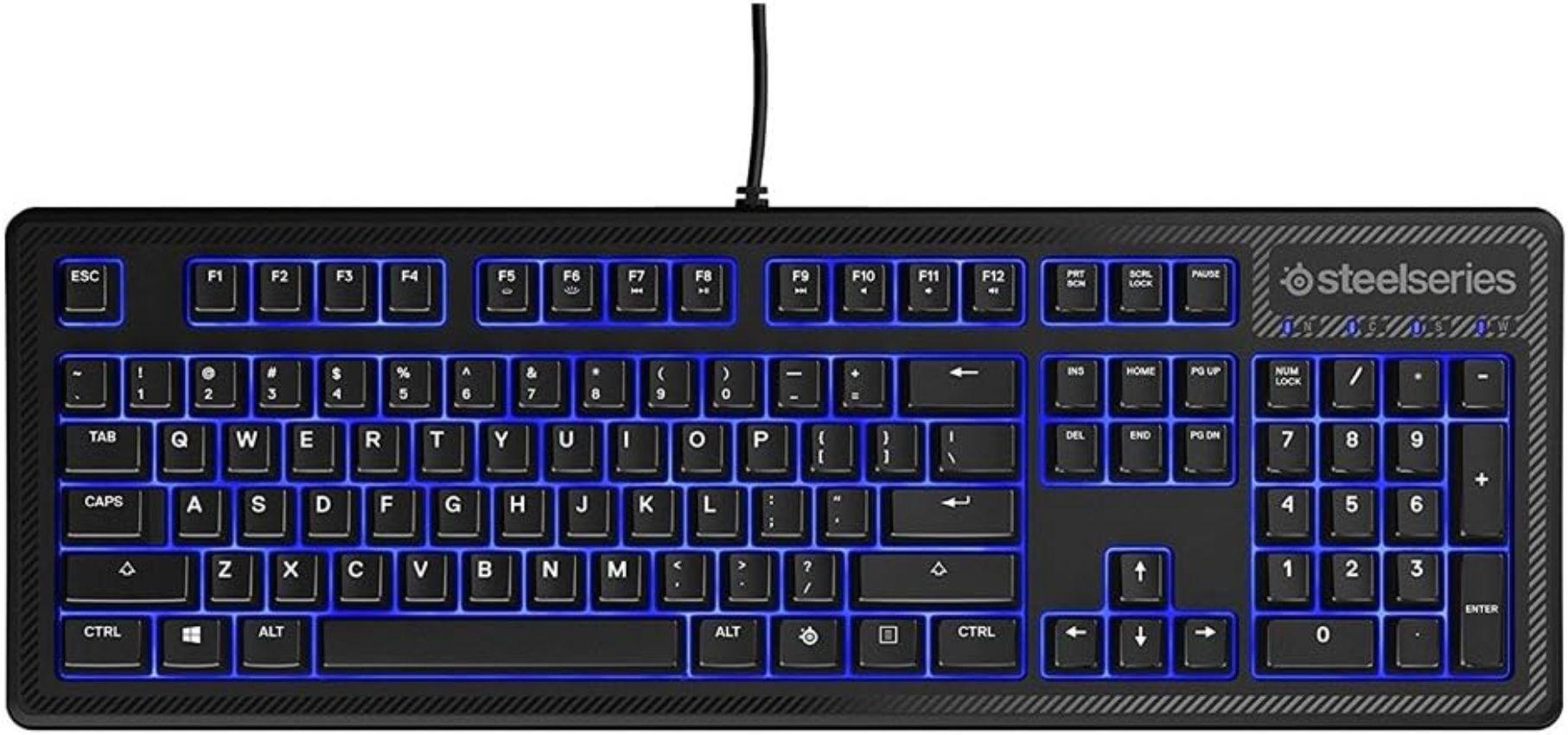 Refurbished SteelSeries Apex 100 LED Gaming Keyboard - Reebelo Canada