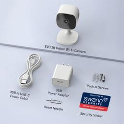Swann EVO​ 2K Indoor Wi-Fi Camera (SWIFI-SE2KIC)